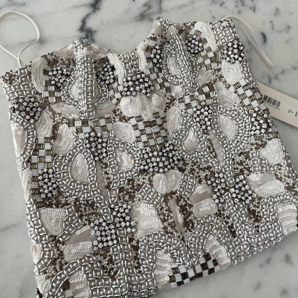 Alice + Olivia Embellished Bustier - Picture 14 of 16